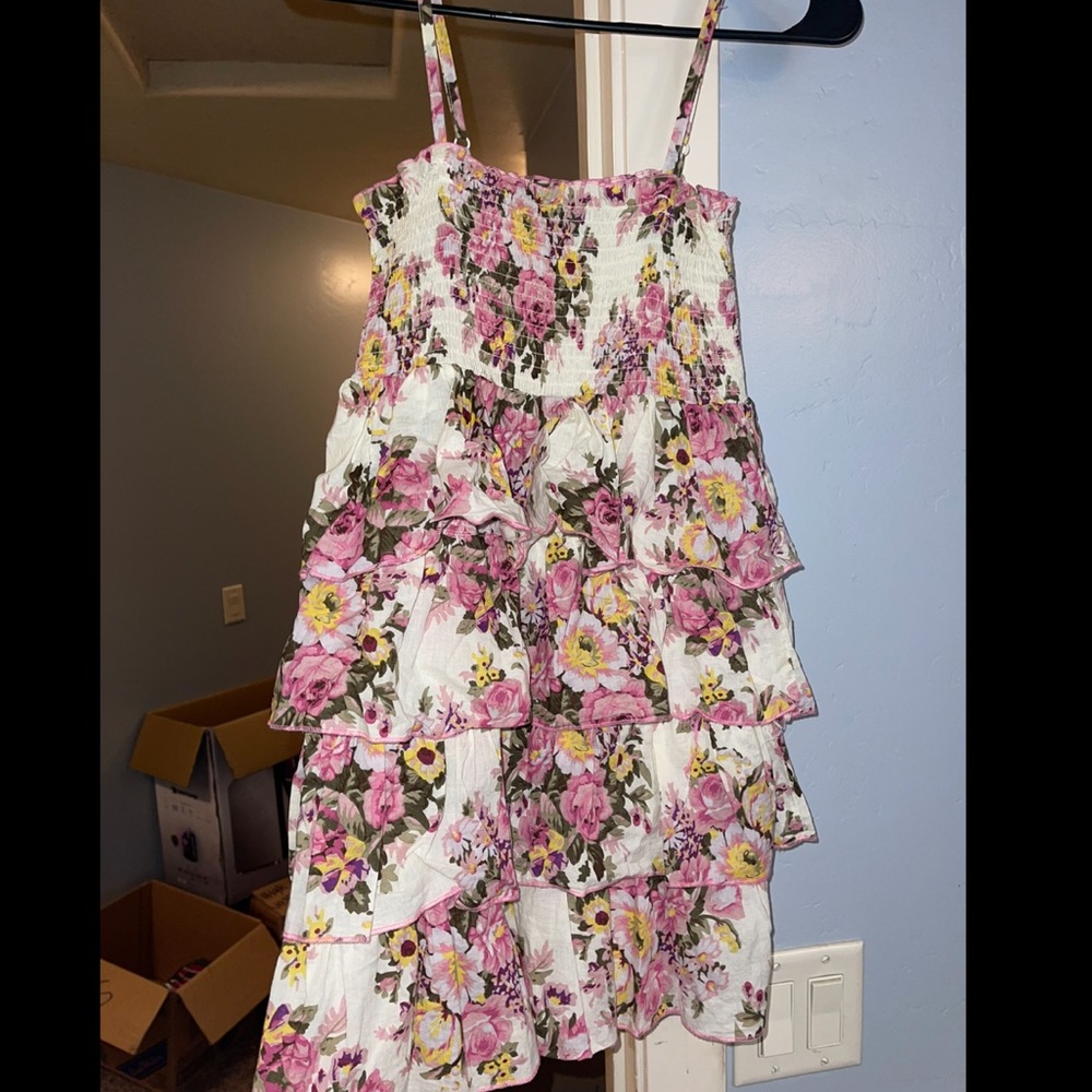 Forever 21 Floral Spaghetti Strap Dress